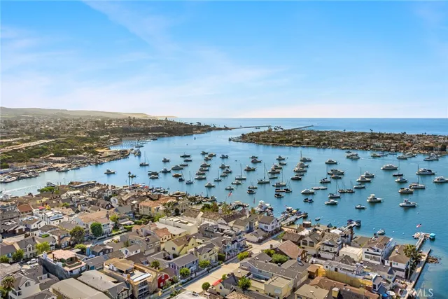 an aerial view of a building
