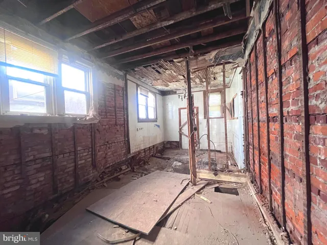 a view of a room with window