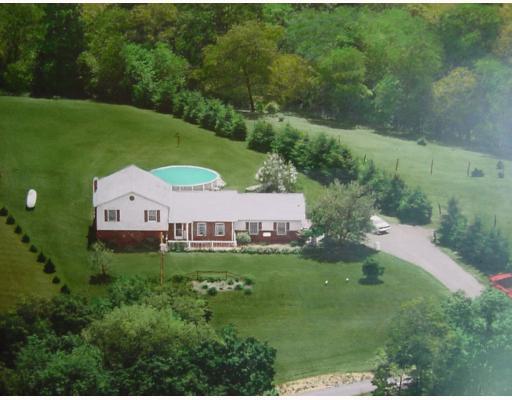 201 Powell Road New Brighton, PA 15066 - Photo 4 of 16 Aerial View. Acres to enjoy! A very private level back yard.