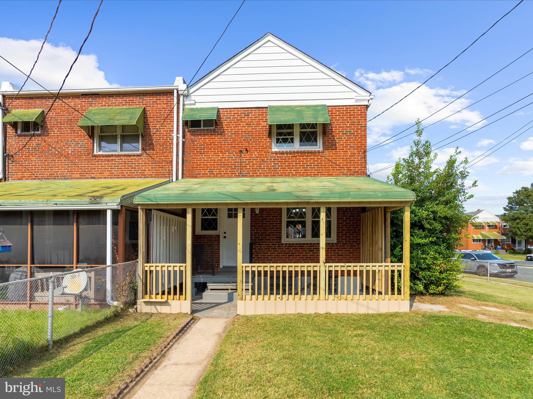 7821 Rockbourne Road Baltimore, MD 21222 - Photo 31 of 56 a view of a house with a and deck