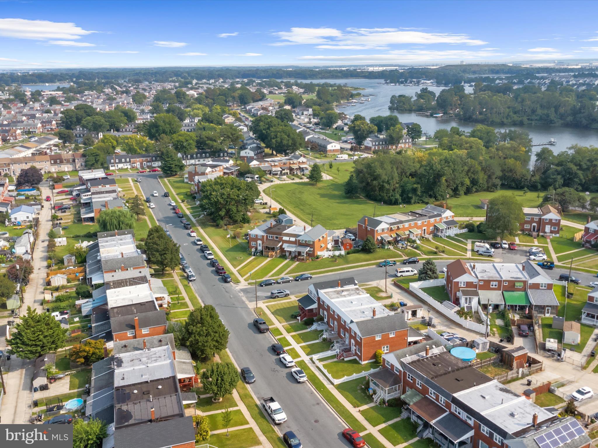 7821 Rockbourne Road Baltimore, MD 21222 - Photo 42 of 56 a view of a city with an ocean