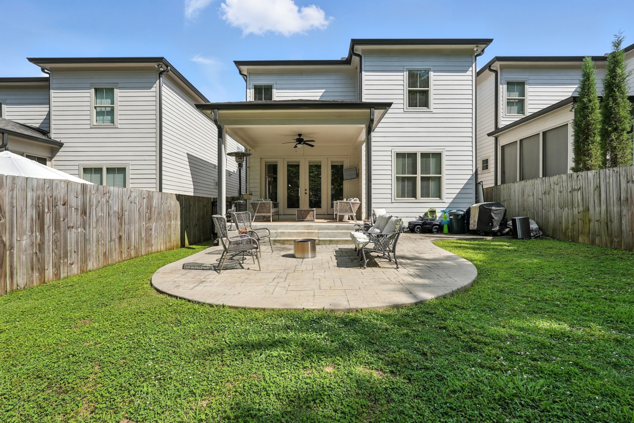 5542 Knob Road Nashville, TN 37209 - Photo 57 of 61 a view of an house with backyard and sitting area