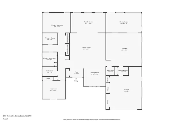 $550,000 | 2905 Riviera Drive, Delray Beach, FL 33445