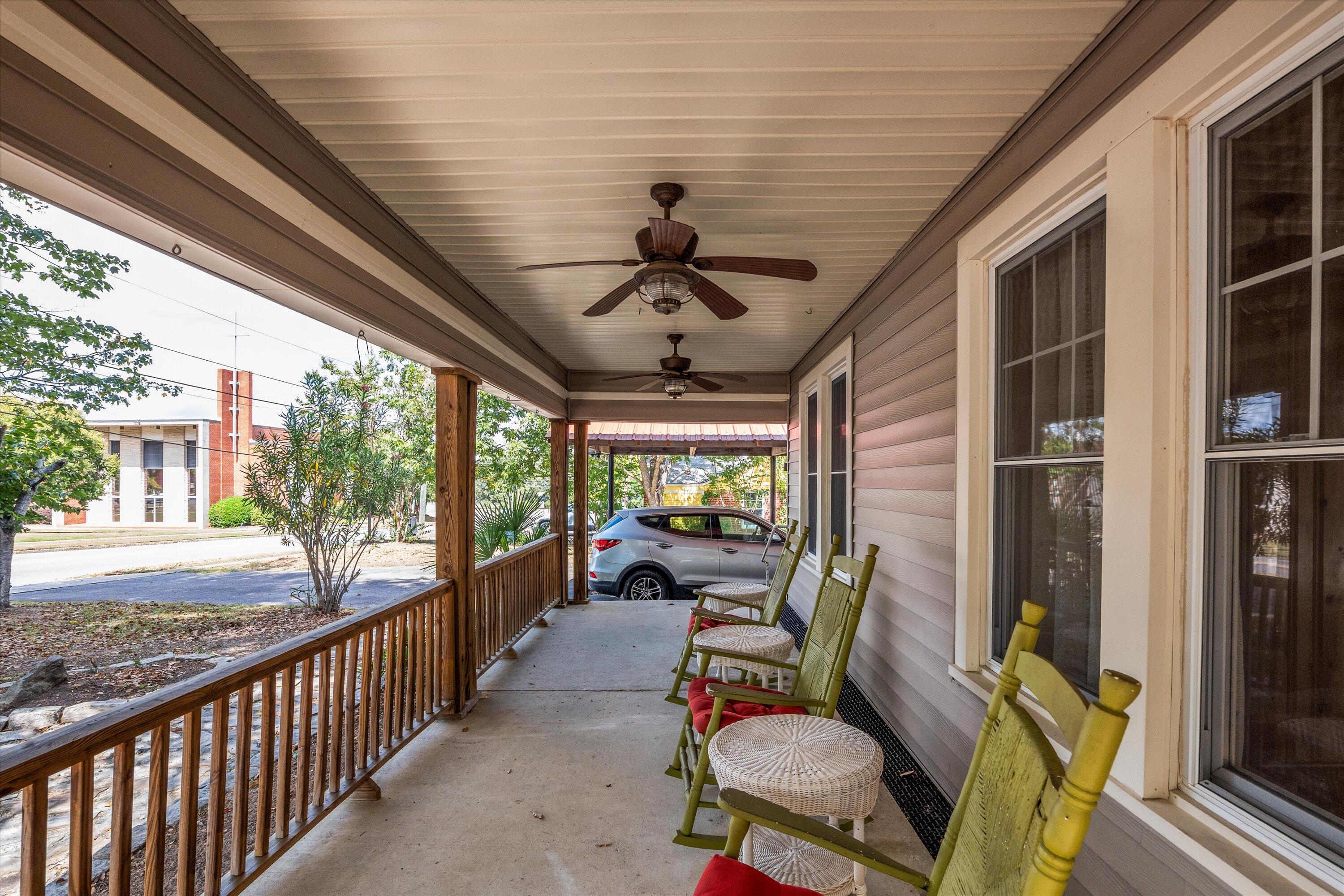 250 Milledge Road Augusta, GA 30904 - Photo 4 of 44 Covered front porch of main home.