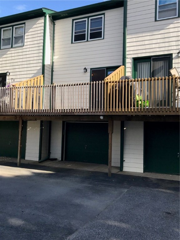178 Argol Street, Unit B8 Pawtucket, RI 02860 - Photo 14 of 16 Deck and garage entrance
