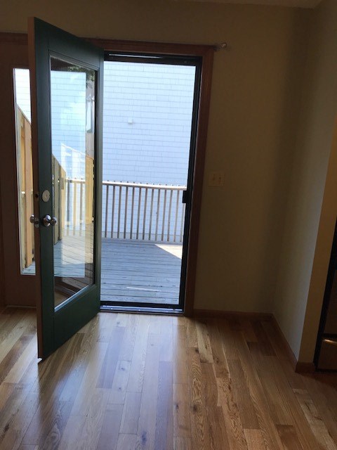 178 Argol Street, Unit B8 Pawtucket, RI 02860 - Photo 8 of 16 Eat-in kitchen leads to private deck.