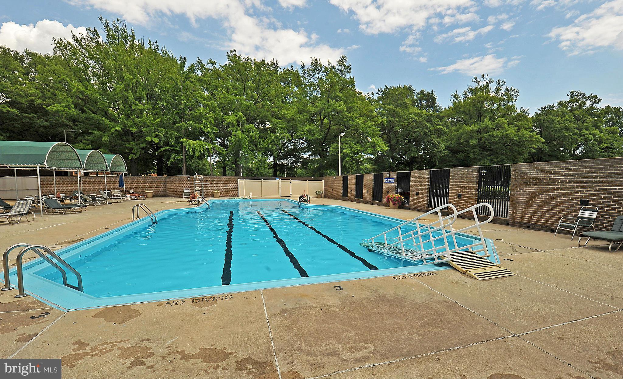 1301 Delaware Avenue Southwest, Unit N504 Washington, DC 20024 - Photo 16 of 29 a view of a swimming pool with a lounge chair