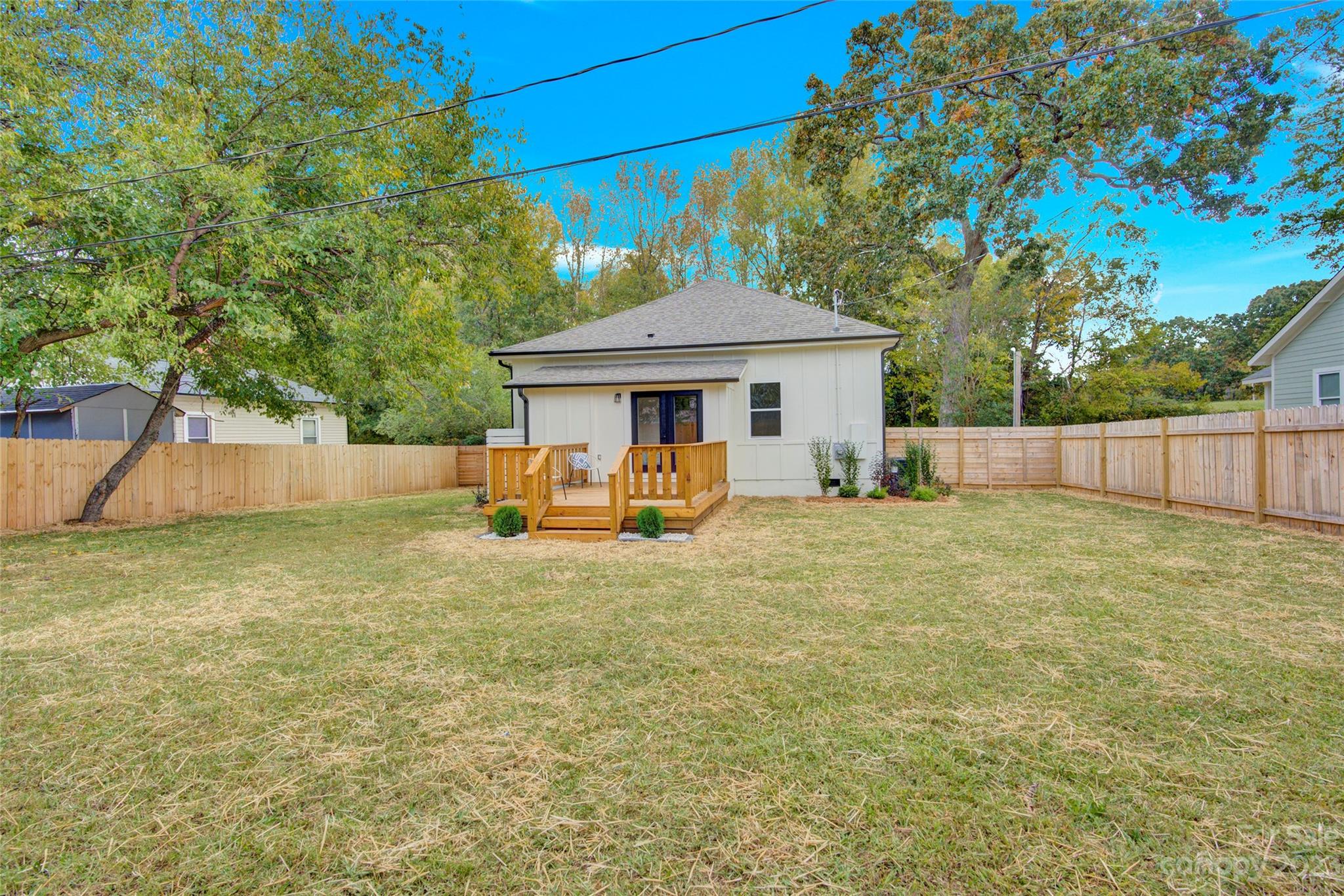 115 Ashe Street York, SC 29745 - Photo 28 of 33 a view of a house with backyard and a tree