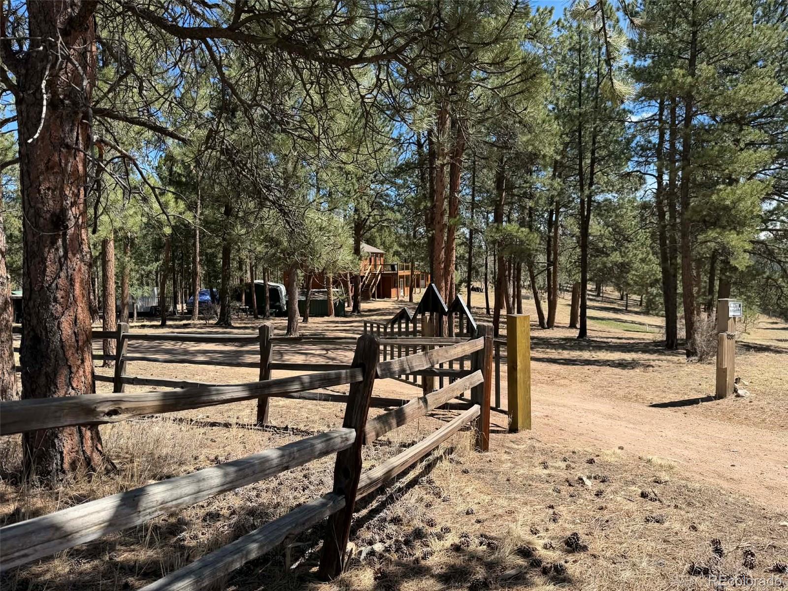 33623 Smith Road Pine, CO 80470 - Photo 28 of 45 a view of outdoor space with seating