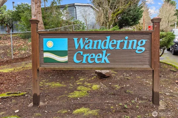 a sign that is on the side of a building