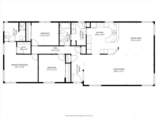 a picture of a floor plan