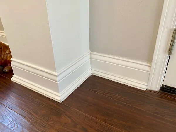 a view of livingroom with hardwood floor and window
