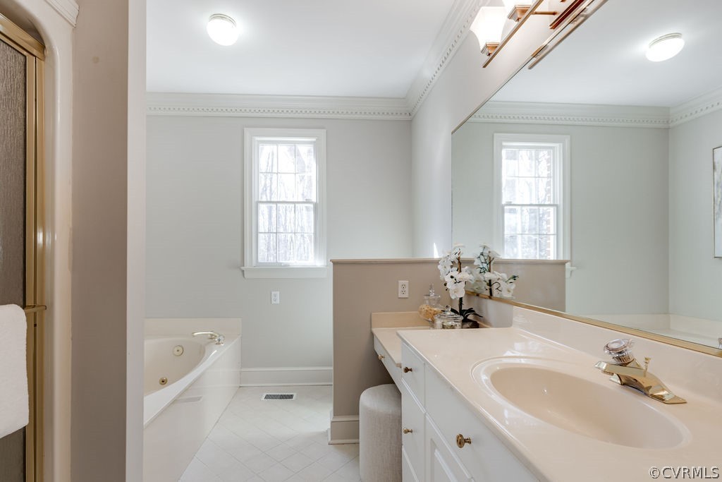 11902 Reeds Bluff Lane Midlothian, VA 23113 - Photo 23 of 42 a bathroom with a sink a toilet and shower