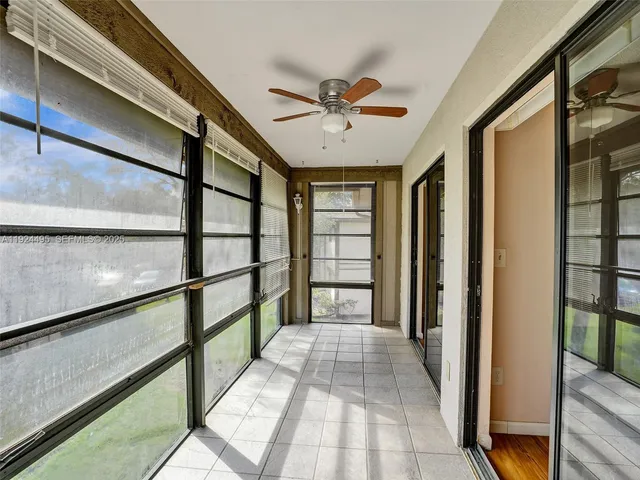 a view of front door