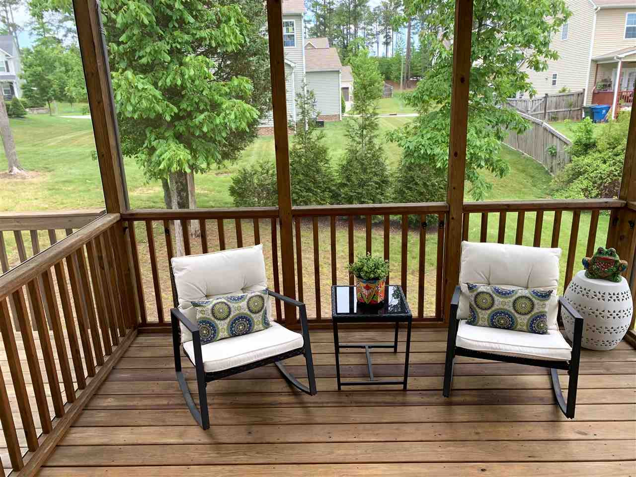 1610 Pattersons Mill Road Durham, NC 27703 - Photo 25 of 28 Certain to be a favorite spot that stays shaded most all day! Screen Porch
