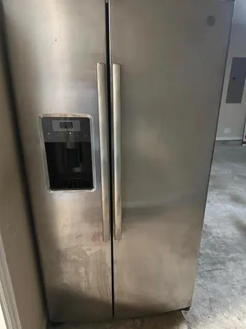 a view of a hallway to a bedroom