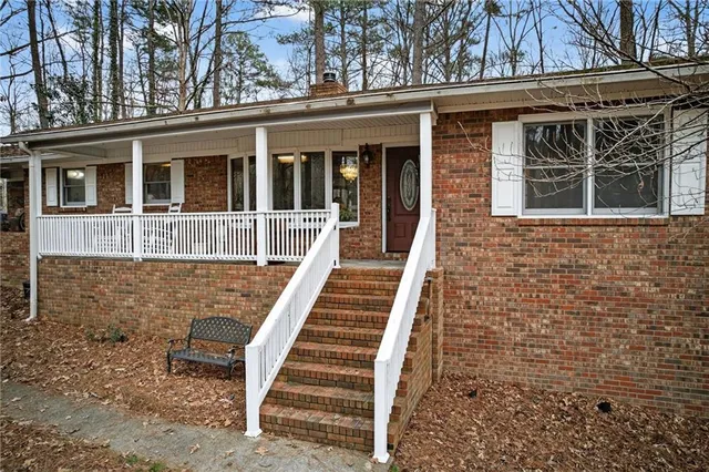 front view of a house