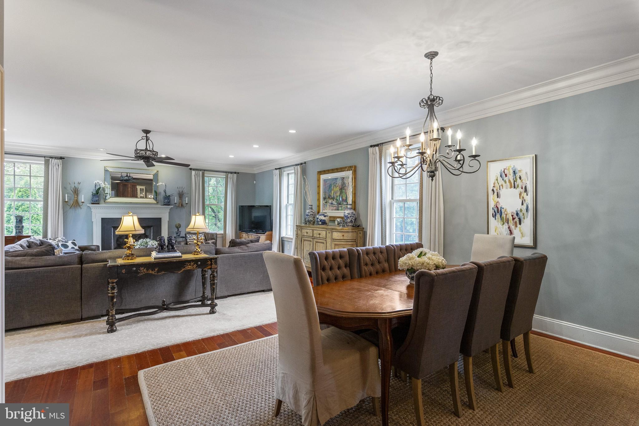 350 Belrose Lane Wayne, PA 19087 - Photo 12 of 50 Open to Family Room