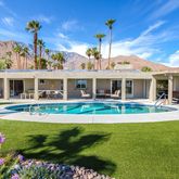 a view of a house with a swimming pool