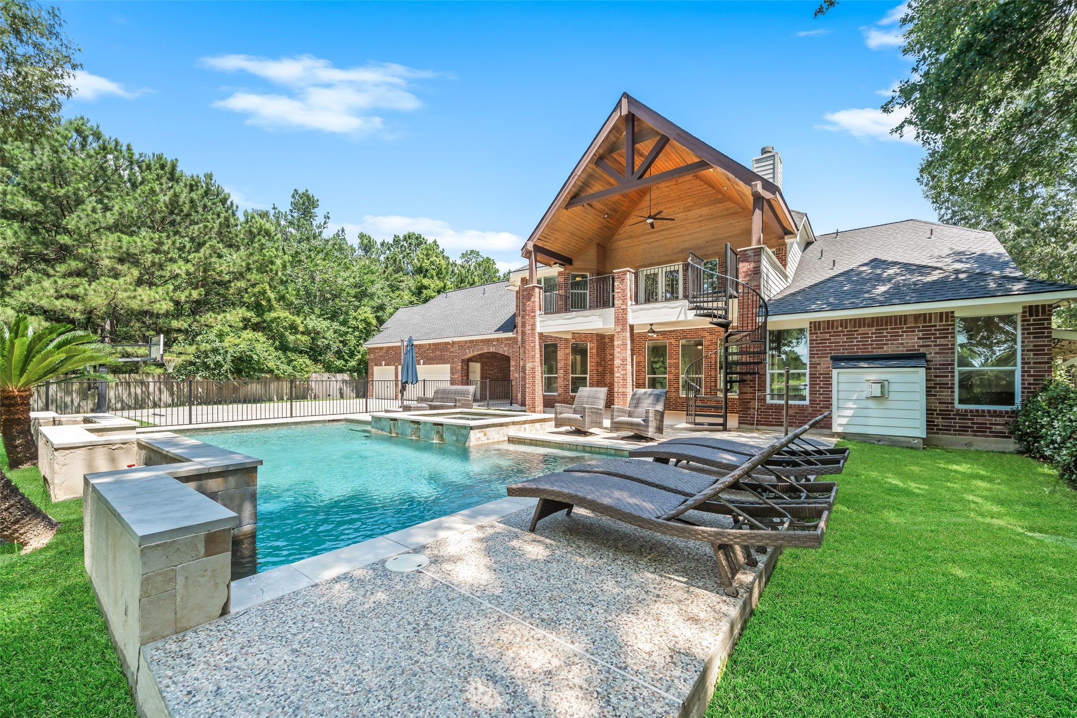 2302 Legends Shore Drive Spring, TX 77386 - Photo 3 of 48 Stunning custom home set on a beautifully maintained lot.