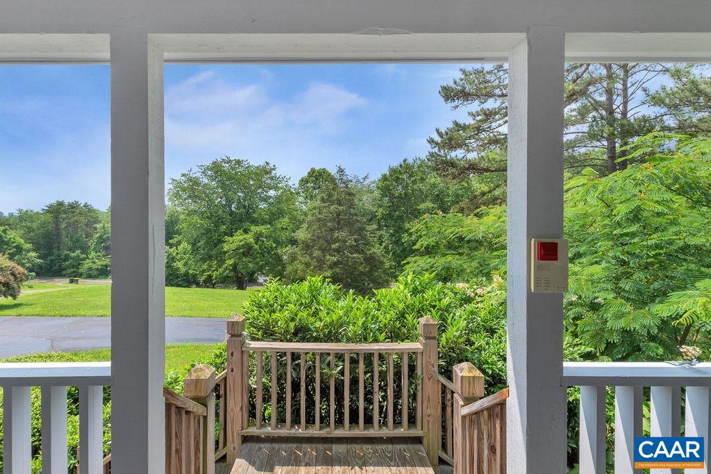 454 Pine Bluff Road Ruckersville, VA 22968 - Photo 41 of 69 a view of a porch with a yard