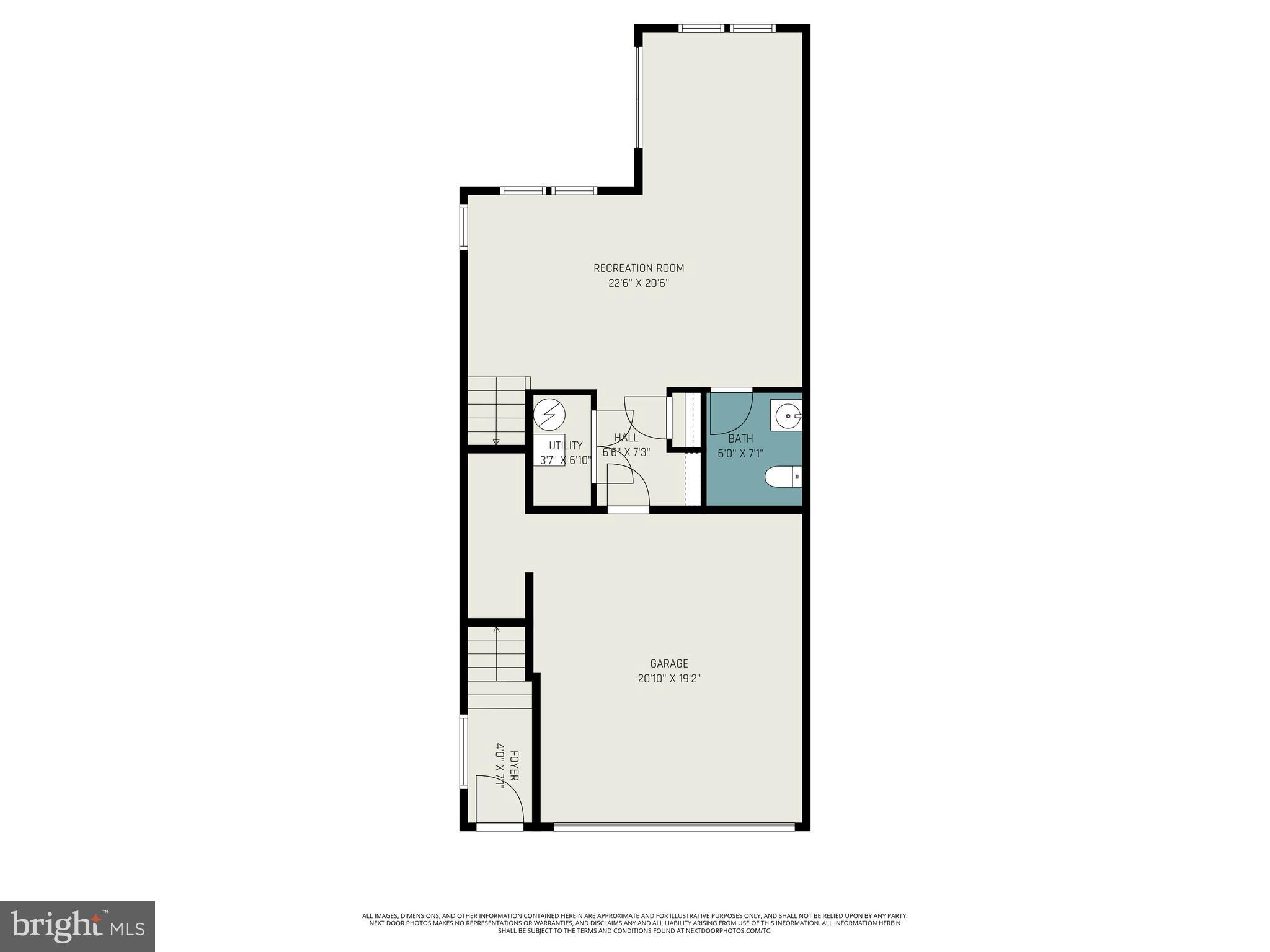 18281 Summit Pointe Drive Triangle, VA 22172 - Photo 30 of 30 a picture of floor plan