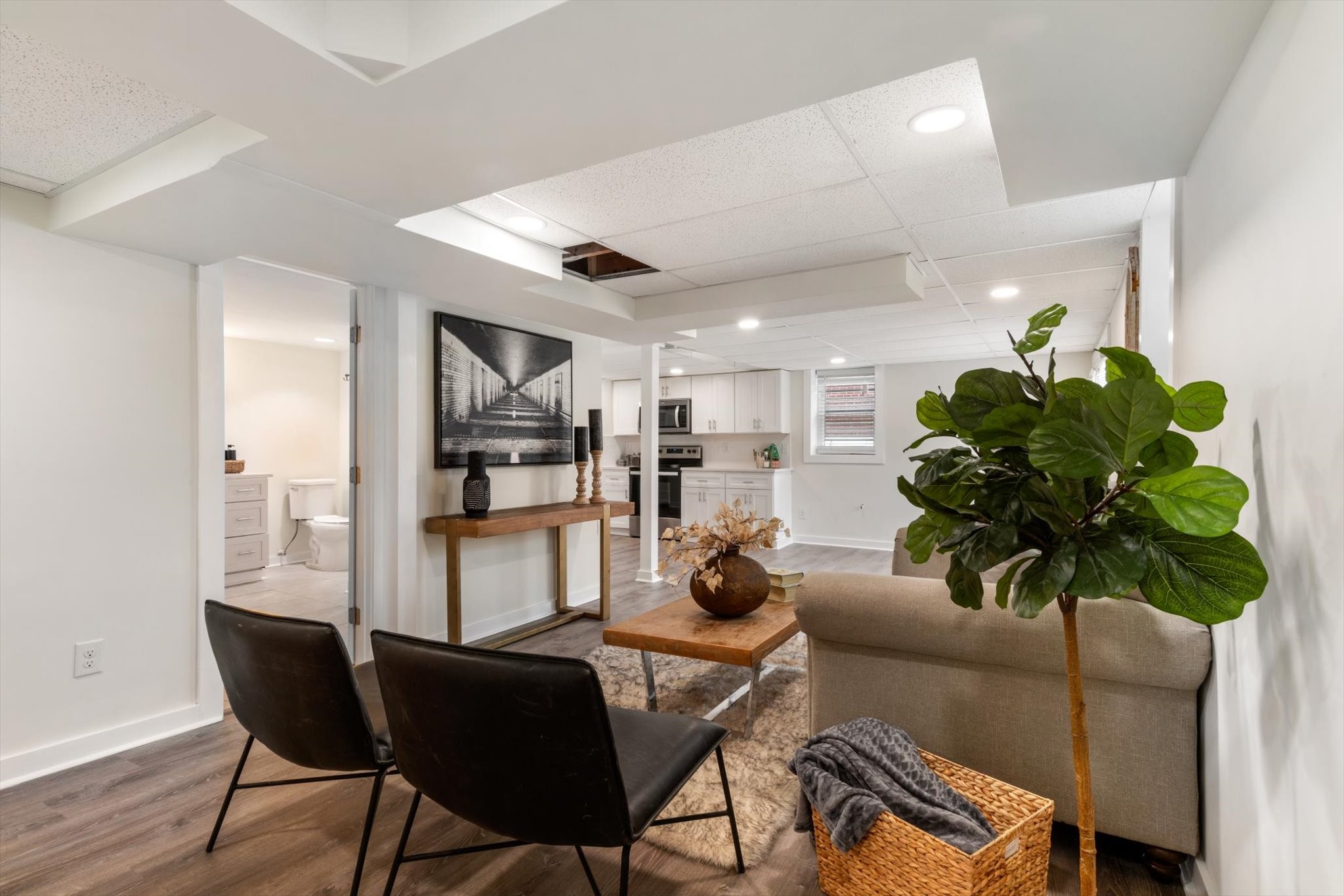 828 Irma Drive Antioch, TN 37013 - Photo 17 of 23 a living room with furniture and a potted plant