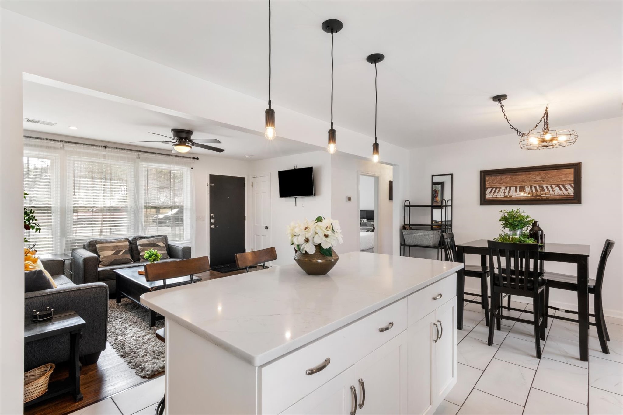 828 Irma Drive Antioch, TN 37013 - Photo 7 of 23 a view of kitchen island with furniture and windows