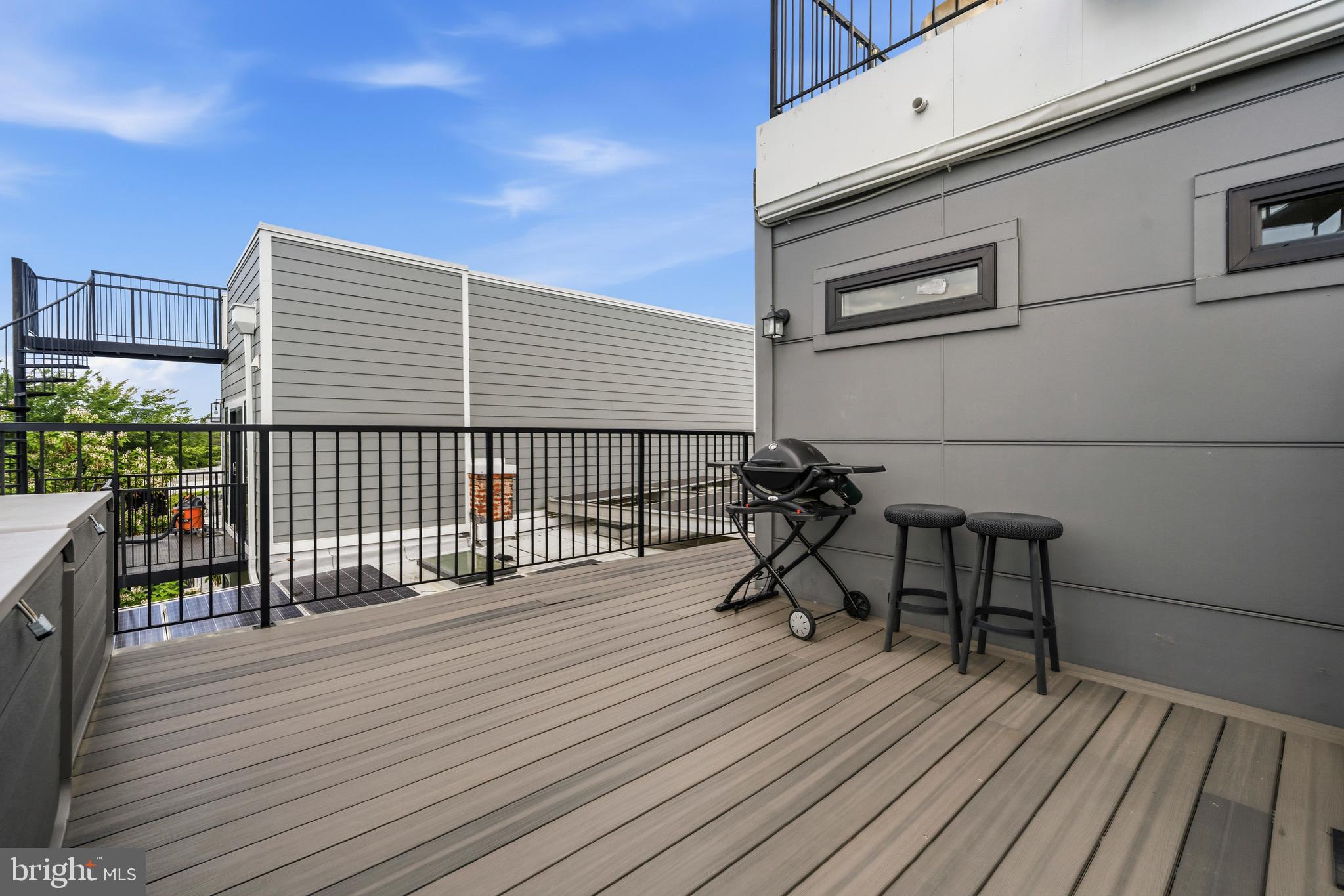 1241 Oates Street Northeast, Unit 2 Washington, DC 20002 - Photo 33 of 42 Rooftop deck