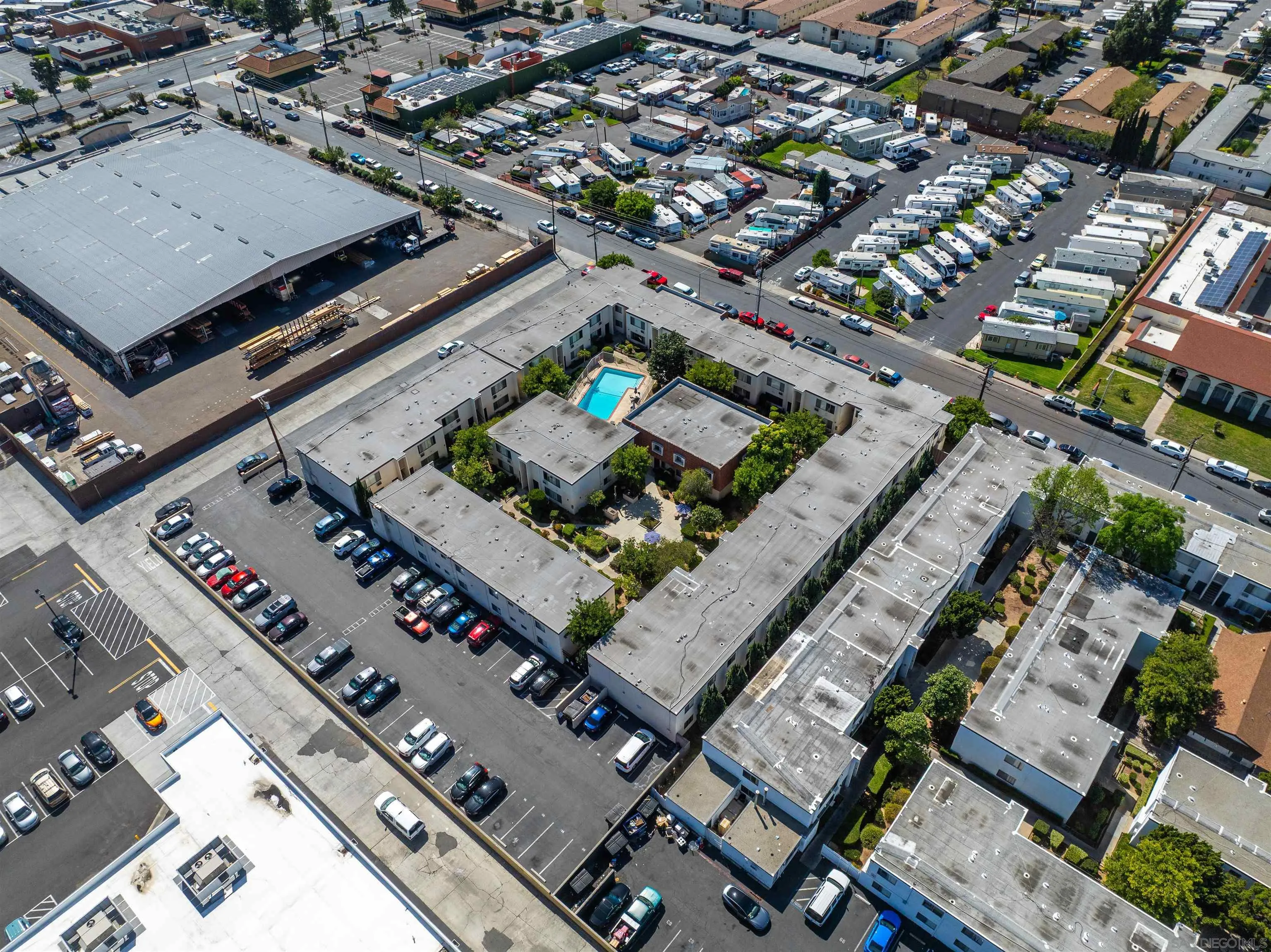 229-45 Shady Lane El Cajon, CA 92021 - Photo 12 of 65 an aerial view of a city