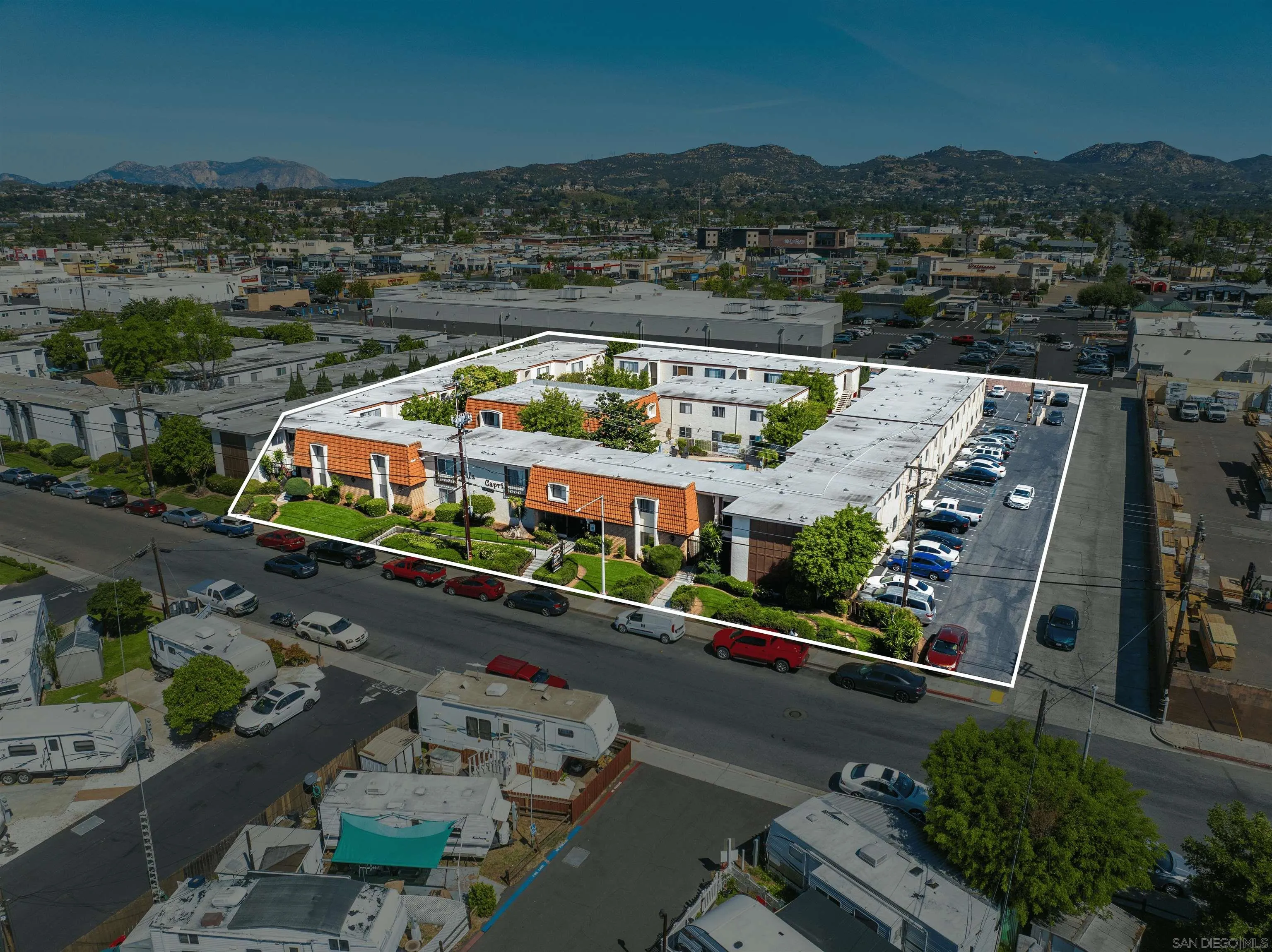 229-45 Shady Lane El Cajon, CA 92021 - Photo 2 of 65 an aerial view of a city