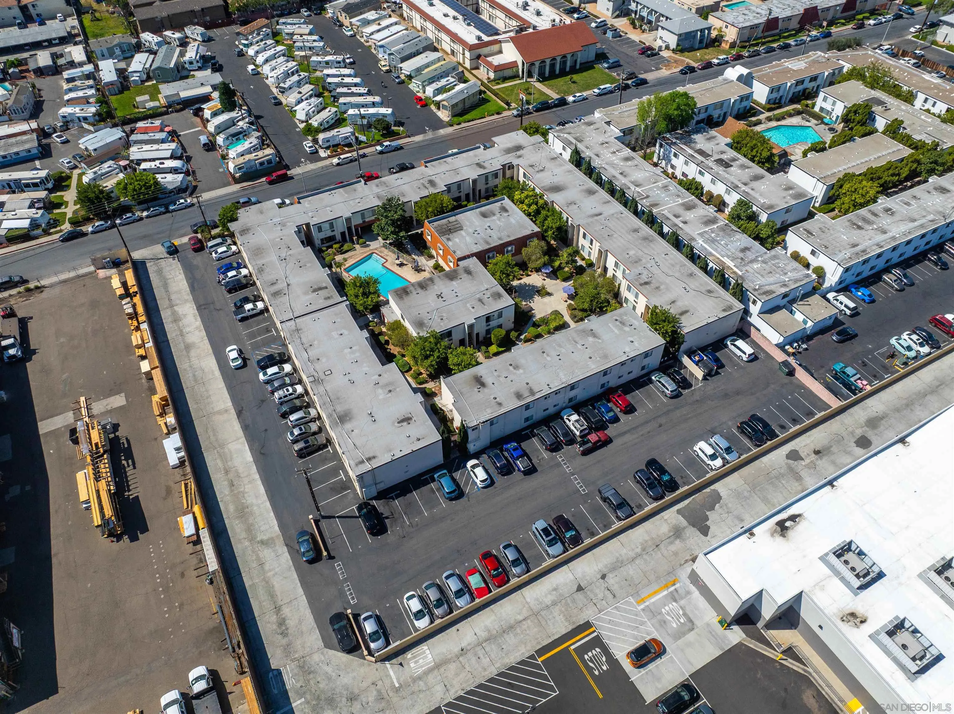 229-45 Shady Lane El Cajon, CA 92021 - Photo 28 of 65 an aerial view of a city