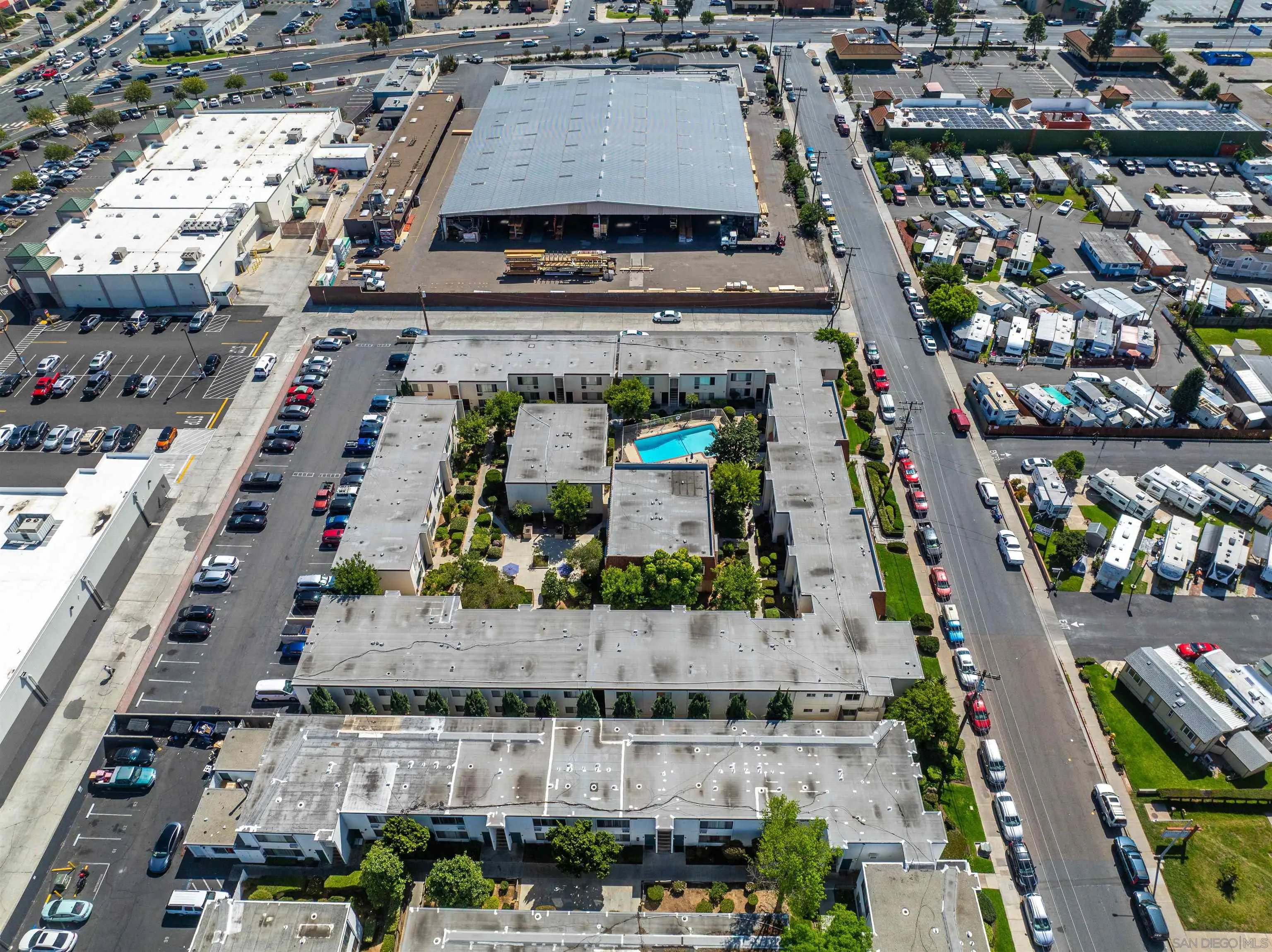 229-45 Shady Lane El Cajon, CA 92021 - Photo 29 of 65 an aerial view of a city