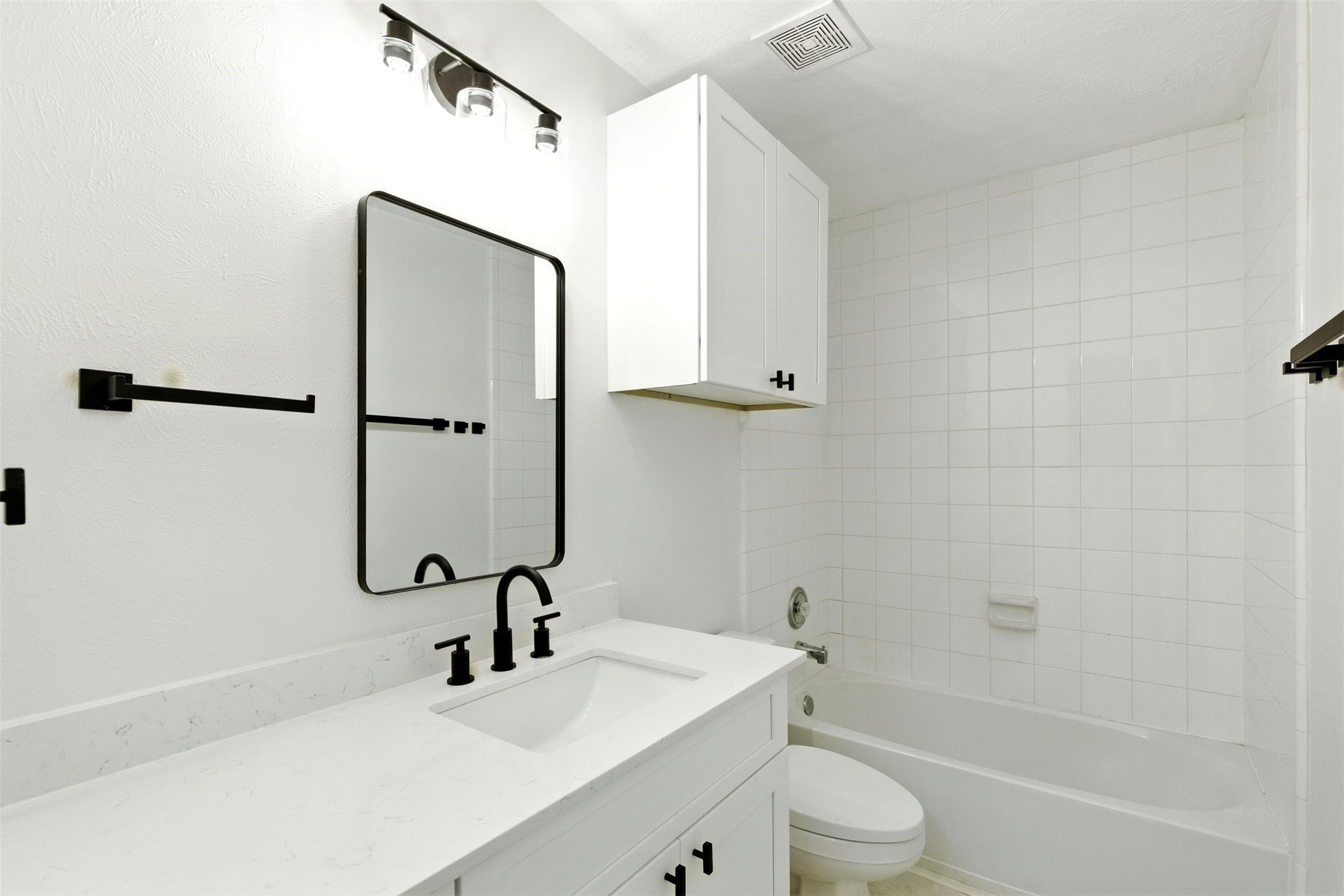 2119 Hannover Way Spring, TX 77388 - Photo 30 of 39 a bathroom with a sink a toilet and shower