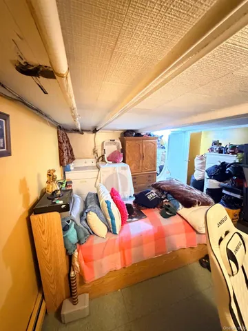 a room with furniture and window