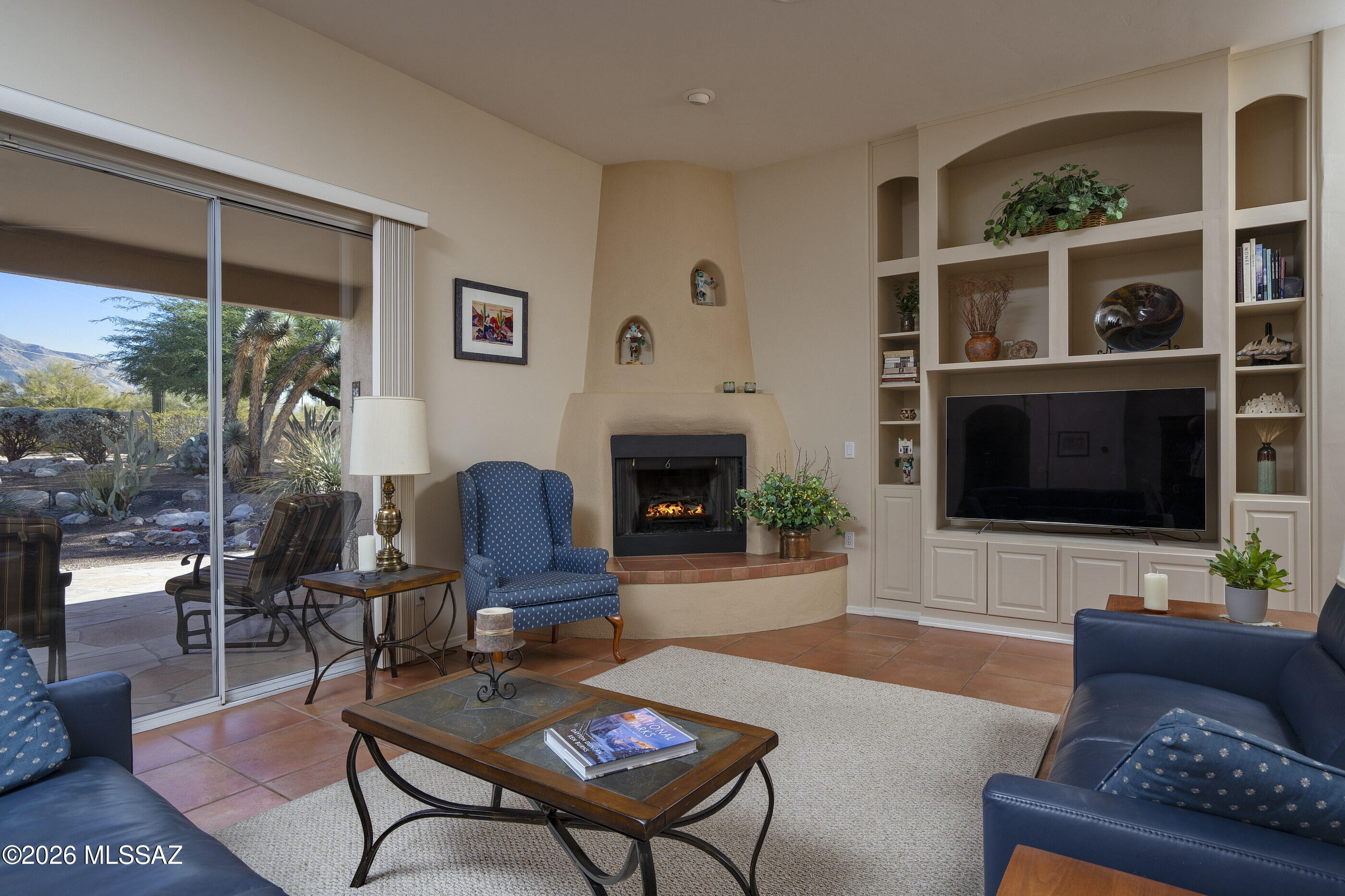 715 West Panorama Road Tucson, AZ 85704 - Photo 7 of 34 Cozy Fireplace
