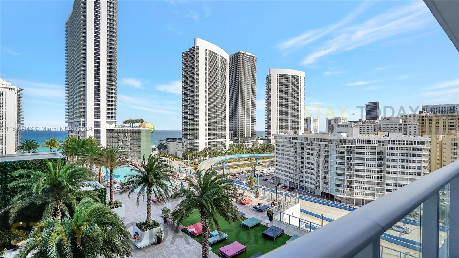 4010 South Ocean Drive, Unit R805 Hollywood, FL 33019 - Photo 35 of 36 a view of a city with tall buildings