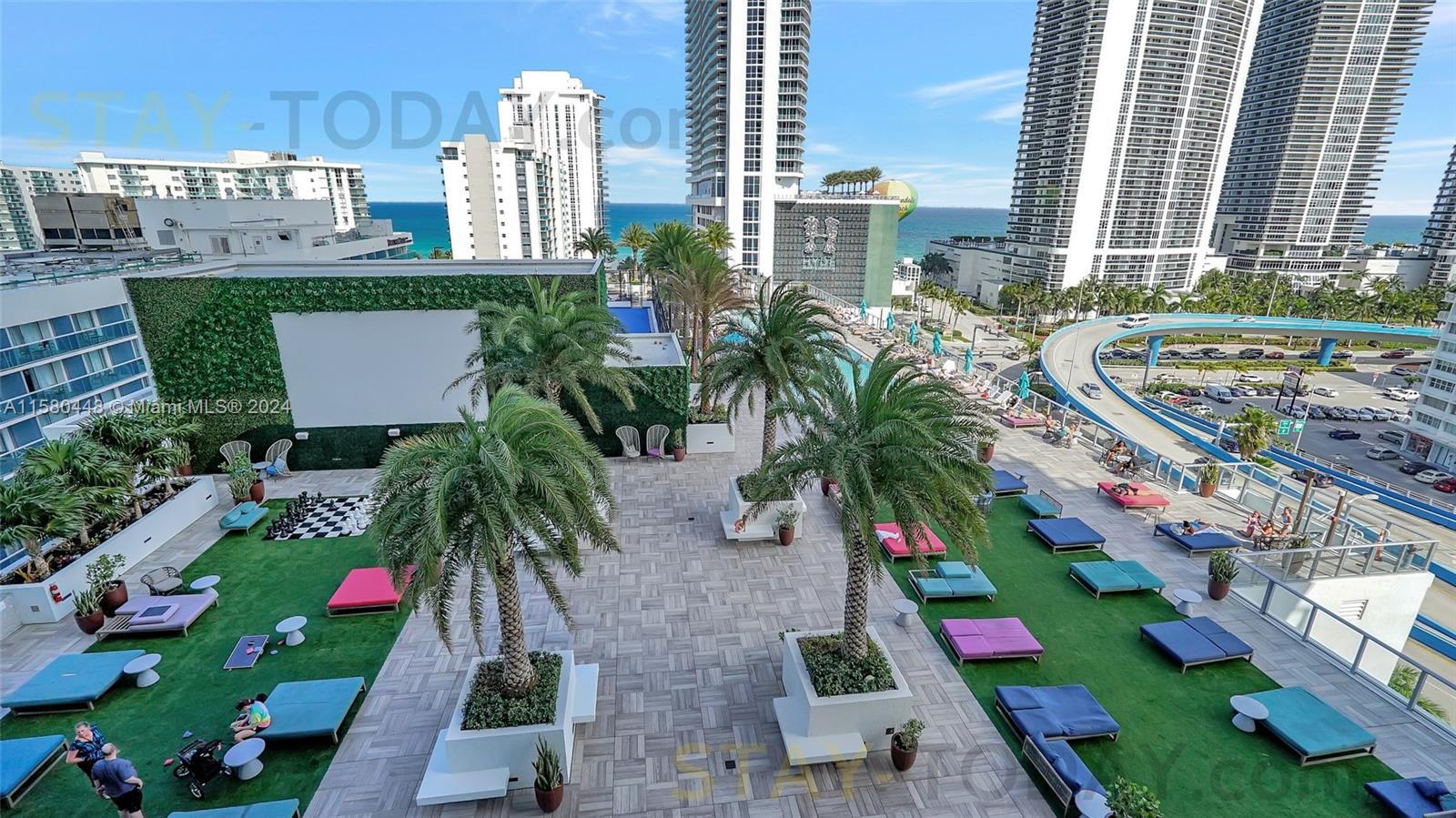 4010 South Ocean Drive, Unit R805 Hollywood, FL 33019 - Photo 36 of 36 a city view with tall buildings