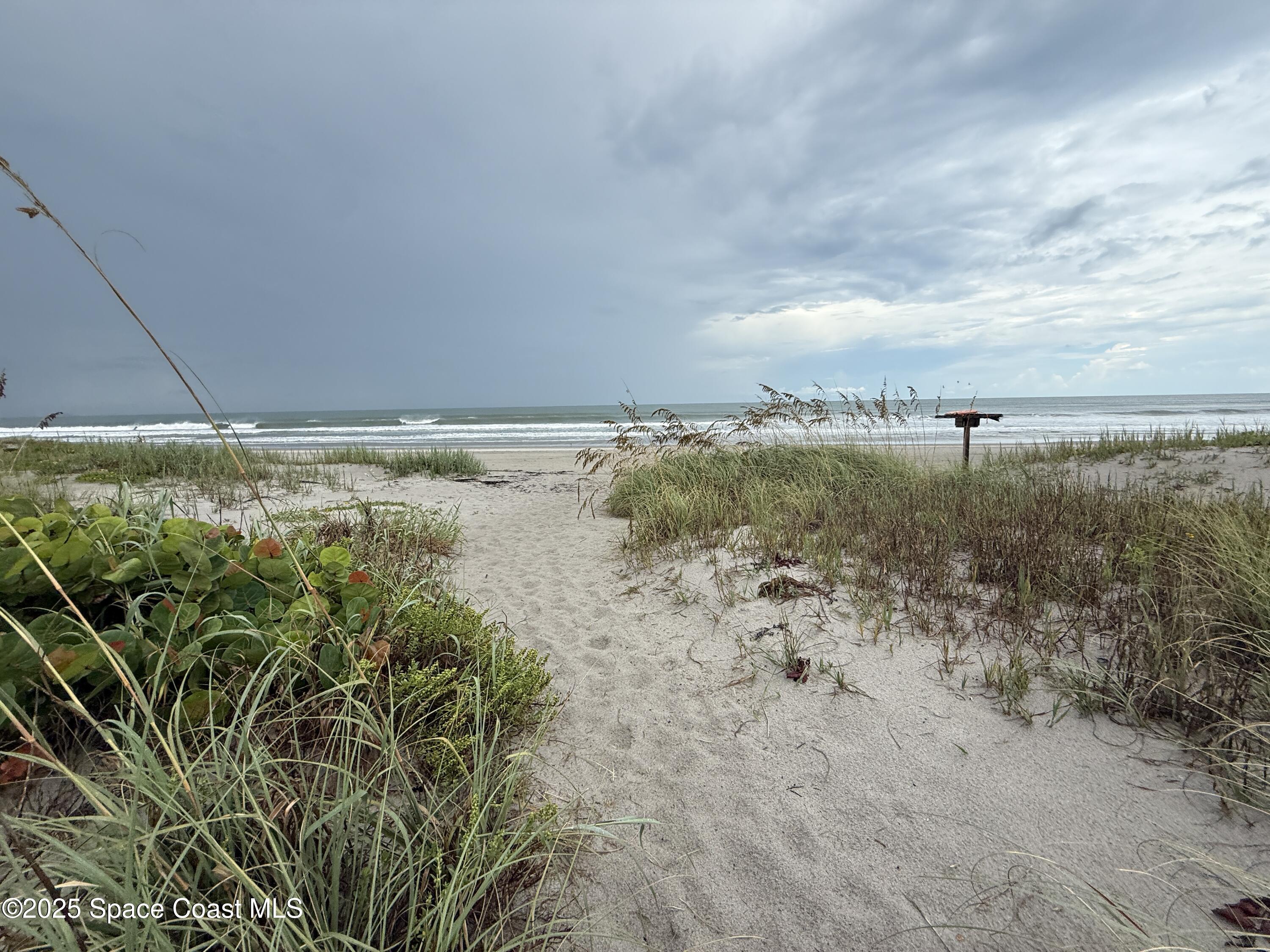 1700 South Atlantic Avenue, Unit 104 Cocoa Beach, FL 32931 - Photo 53 of 55 a view of a dry yard with wooden fence