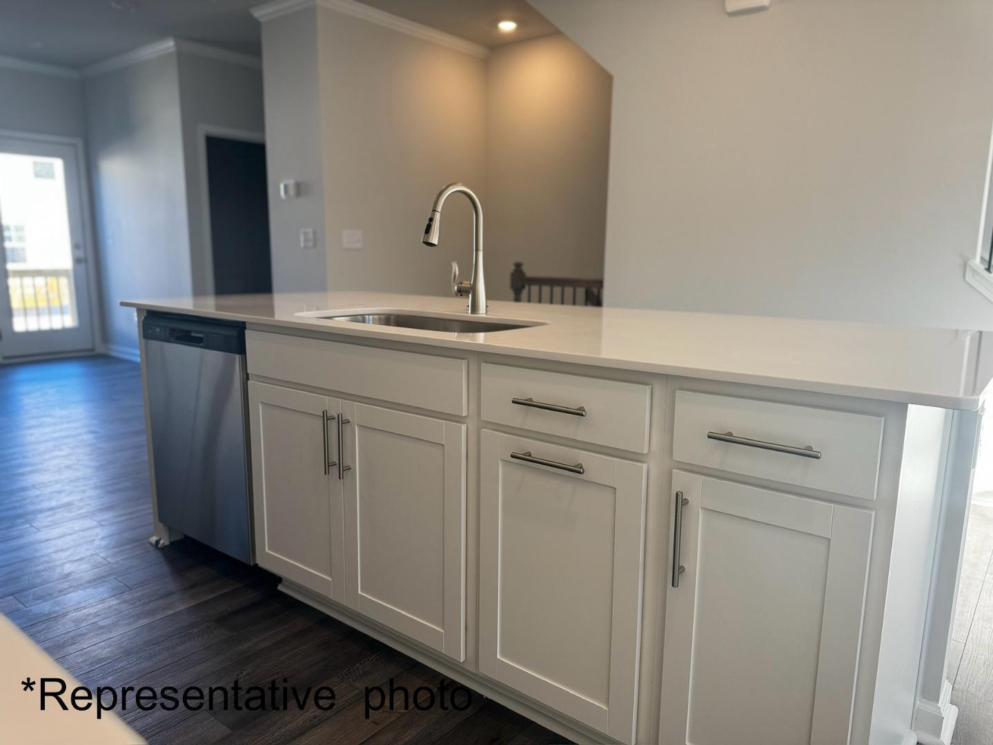 168 Aster Bloom Lane Raleigh, NC 27610 - Photo 14 of 38 a bathroom with a sink and a mirror