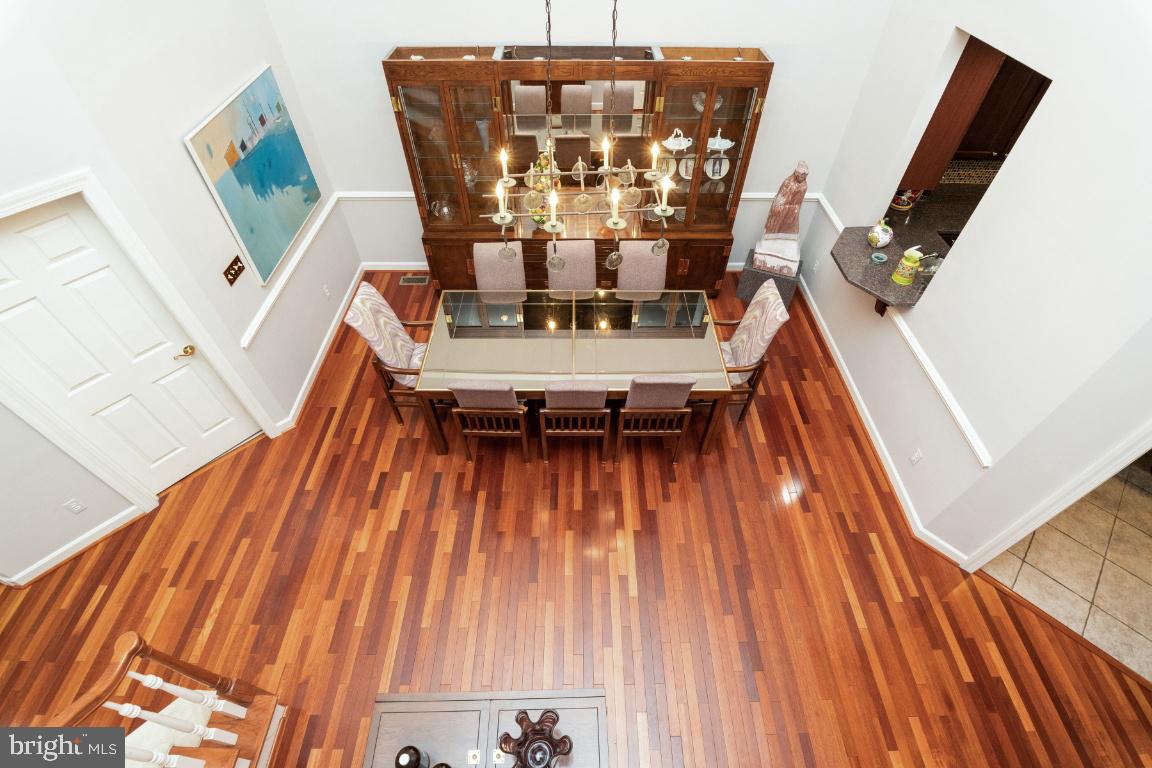 4423 Summer Grape Road Baltimore, MD 21208 - Photo 28 of 55 Look down to dining room