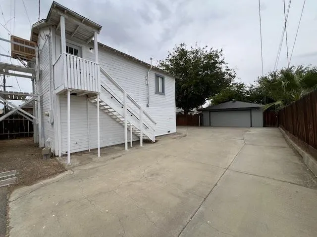front view of a house with a garage