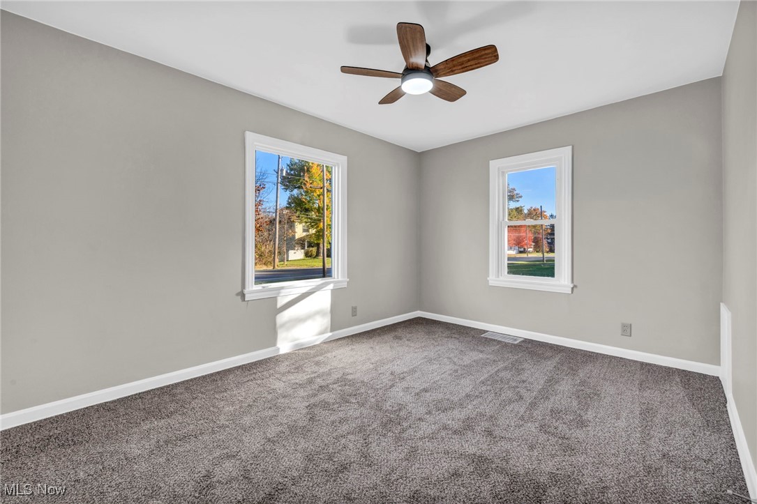 503 Churchill Road Youngstown, OH 44505 - Photo 11 of 32 Bedroom 2 room with carpet floors and ceiling fan