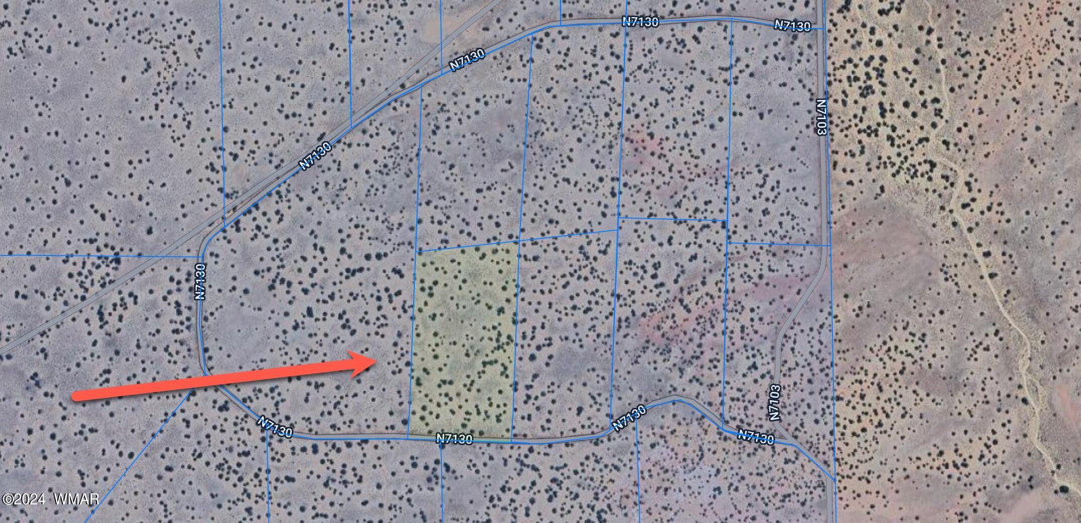 18.75 Acres At Red Sky Ranch St. Johns, AZ 85936 - Photo 1 of 2 lot lines