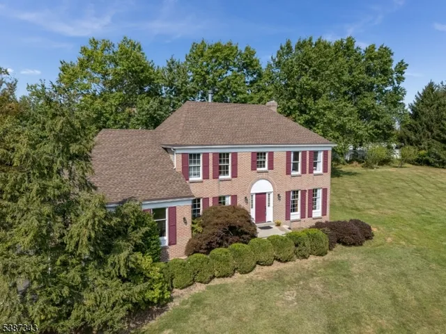 a aerial view of a house