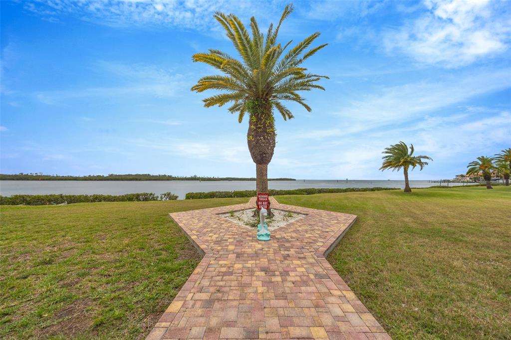 4620 Bay Boulevard, Unit 1117 Port Richey, FL 34668 - Photo 35 of 37 a swimming pool with a yard