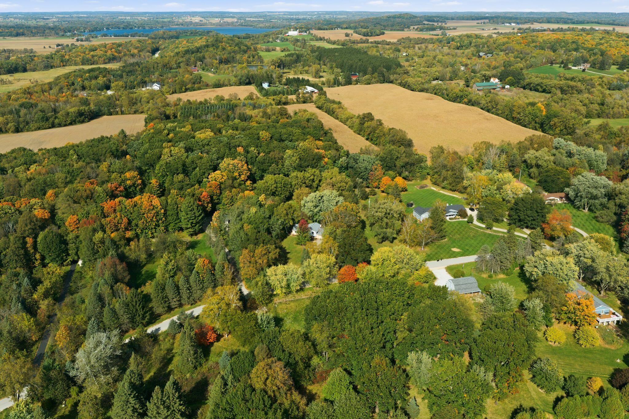 5974 Loghouse Road Erin, WI 53027 - Photo 44 of 55 5974 Loghouse - Drone-15