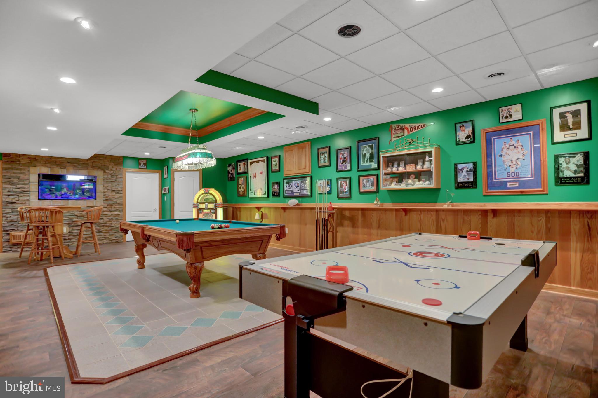 3622 Ady Road Street, MD 21154 - Photo 32 of 78 Lower level game room