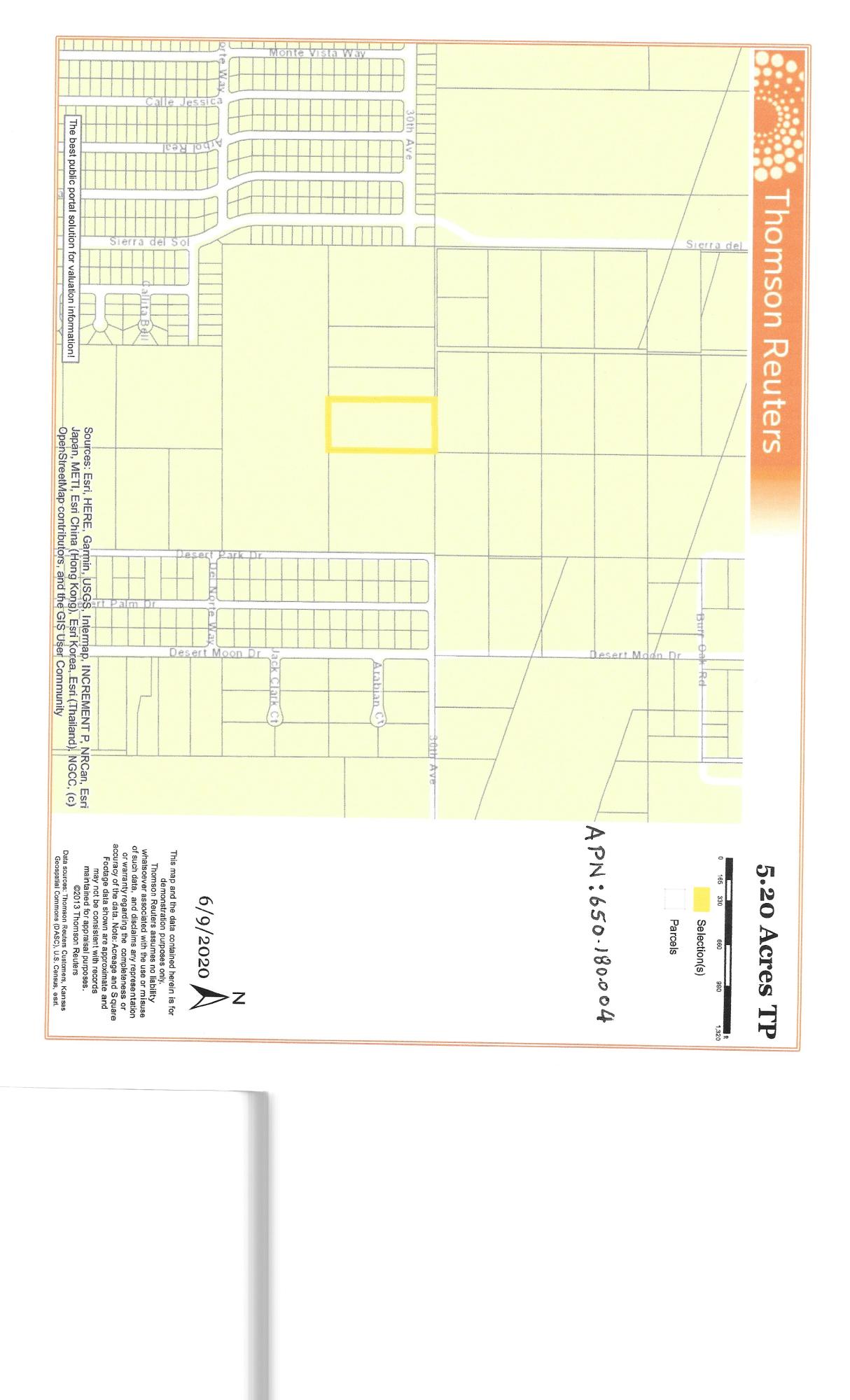 0 30th Avenue Thousand Palms, CA 92276 - Photo 8 of 8 a picture of a floor plan