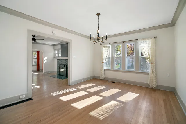 a view of livingroom with natural light